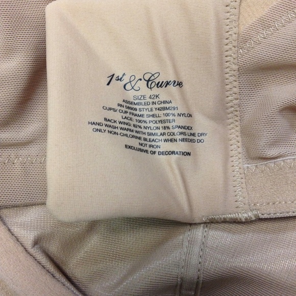 1st & Curve Melrose Full-Figure Cut-n-Sewn Bra - Picture 3 of 3